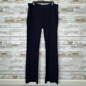 Misook Navy Blue Wide Leg Full Length Acrylic Knit Pants Women’s size 12